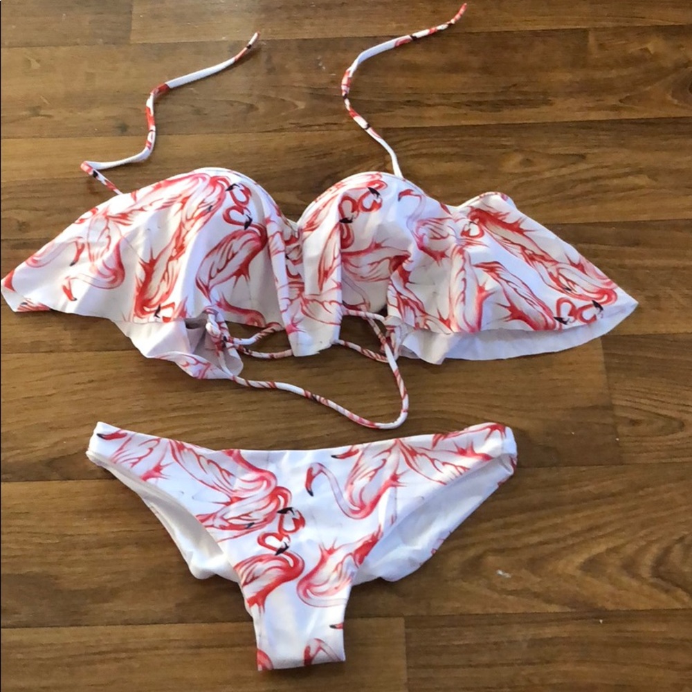 Flamingo bathing suit